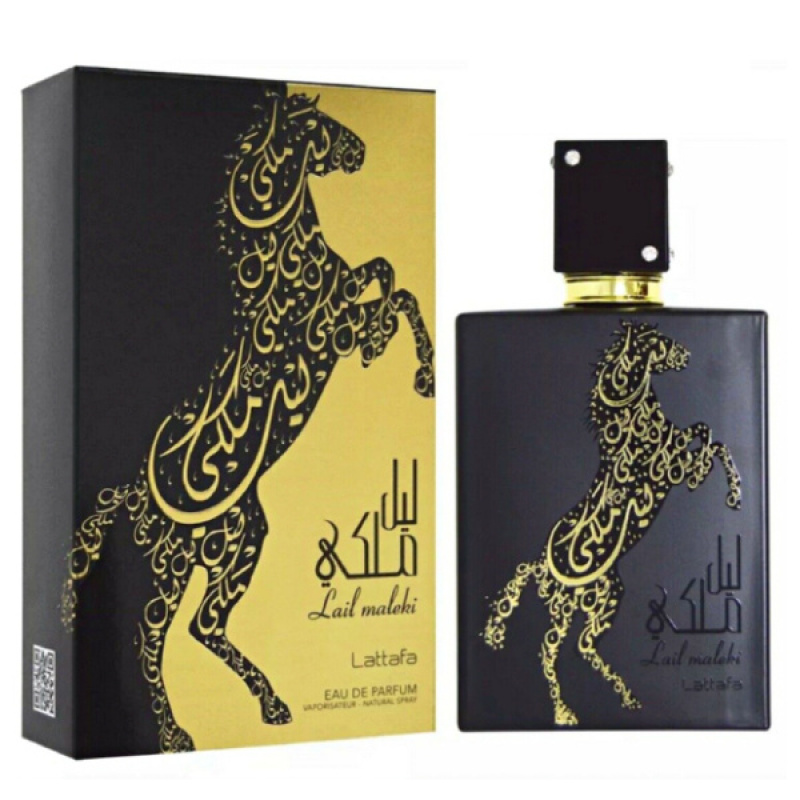 Perfume Lail Maleki Eau de Parfum van Lattafa Perfumes is inderdaad een intens oriëntaals parfum met bloemige en houtachtige tonen. Deze geur is geïnspireerd op de majestueuze sfeer van de koninklijke paleizen en belichaamt luxe en elegantie. De topnoten van Lail Maleki openen met een weelderige en verfijnde bloemige compositie. Bloemige noten zoals roos, jasmijn en ylang-ylang voegen een betoverende en sensuele dimensie toe aan de geur. Deze bloemige boeket geeft een gevoel van vrouwelijkheid en allure.